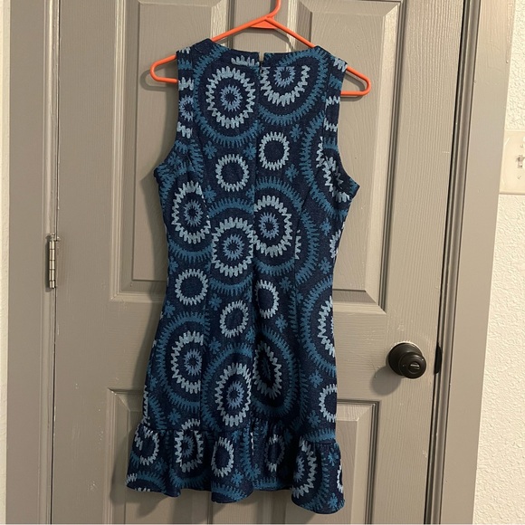 Ramy Brook Blue Swirl mini Dress - Picture 5 of 5